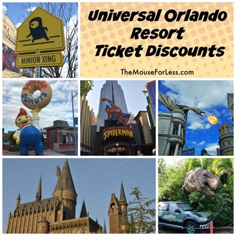 Universal Orlando Resort Ticket Discounts and Other Information