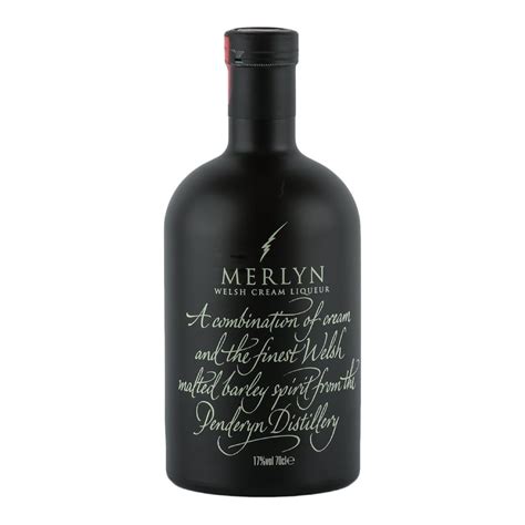 Merlyn Welsh Cream Liqueur - Liqueurs from The Whisky World UK
