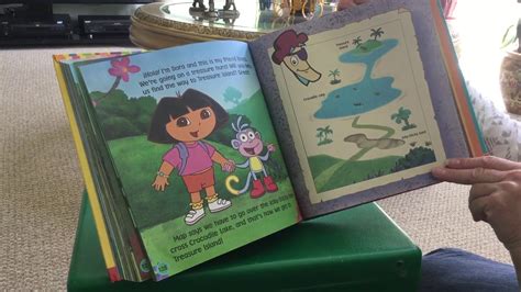 Dora the Explorer Doras Storytime Collection Book Doras Treasure Hunt Ms Karen Reading to ...