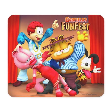 Garfield's Fun Fest Mousepad by garfield