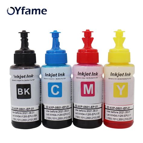 OYfame Universal Dye Ink CISS Refill Cartridge Dye Ink For Canon For HP ...