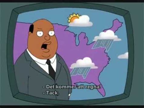 Family Guy-Ollie Williams as a weather reporter - YouTube