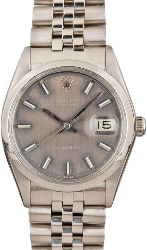 Buy Vintage Rolex Oysterdate 6694 | Bob's Watches - Sku: 152069