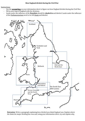 English Civil War - causes an outbreak | Teaching Resources