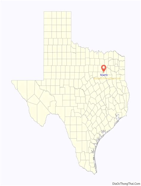 Map of Scurry town