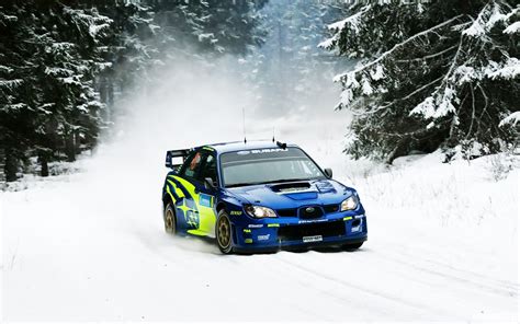 Subaru WRX STI Rally Snow HD wallpaper | cars | Wallpaper Better