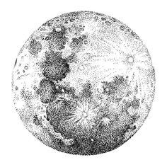 Moon pencil drawing by Ben Northern, via Flickr | Art projects | Moon sketches, Pencil drawings ...