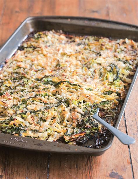 Crunchy Shredded Roasted Cabbage with Parmesan and Breadcrumbs | Recipe ...