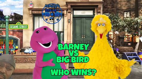 Barney vs Big Bird : WHO WINS? - YouTube