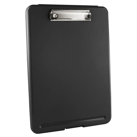 Plastic Black Storage Clipboard