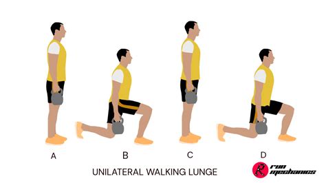 Unilateral Walking Lunge (Suitcase Lunge)