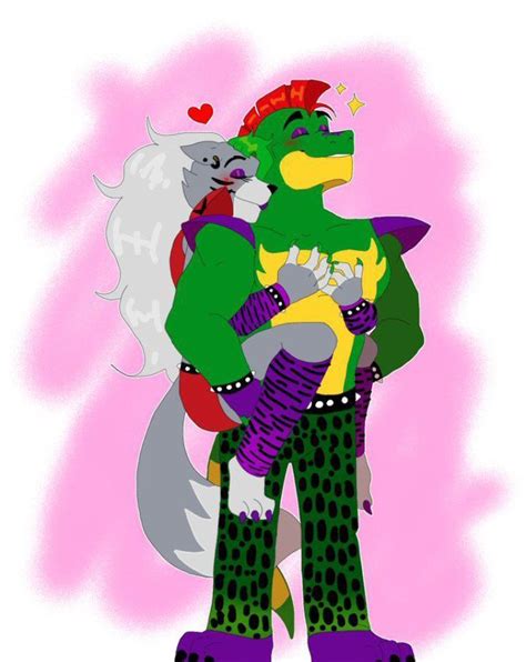 Roxy x Monty , Monty x Roxy Montgomery Gator x Roxanne Wolf in 2023 | Fnaf art, Fnaf, Montgomery