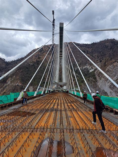 Anji Bridge: First cable-stayed railway bridge connecting Katra and Reasi in J-K is close to ...