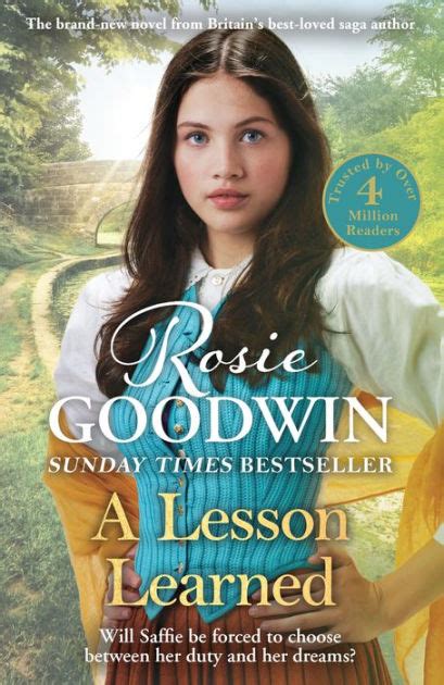 A Lesson Learned: The new heartwarming novel from Sunday Times bestseller Rosie Goodwin by Rosie ...