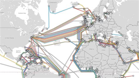 Interactive map of submarine cables / Boing Boing