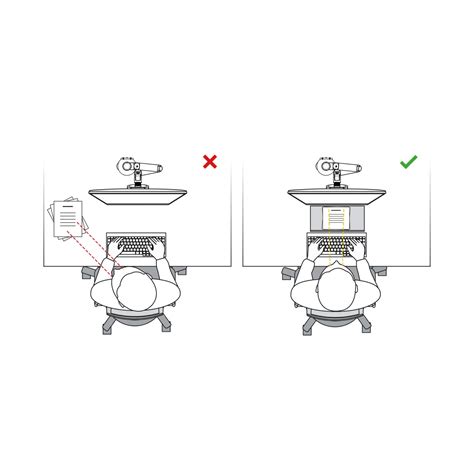 Bakker Elkhuizen Q-Doc 100 Document Holder - Healthy Workspace