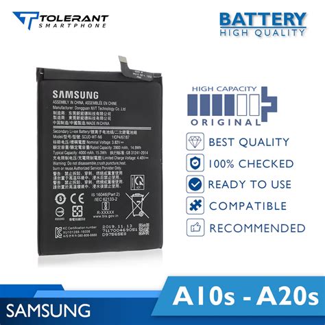 Jual BATTERY BATERAI SAMSUNG A10S SM-A107F/DS A20S SM-A207F/DS ORI ...