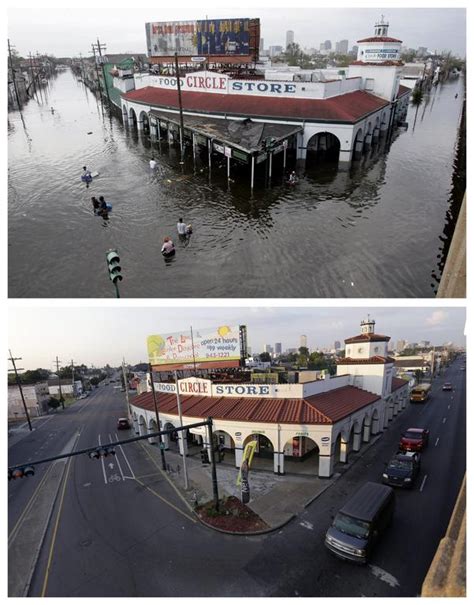 Hurricane Katrina Before And After