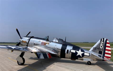 P-47D “Bonnie” Makes Public Debut in New Paint Scheme at “Festival of Flight” | Dakota Territory ...