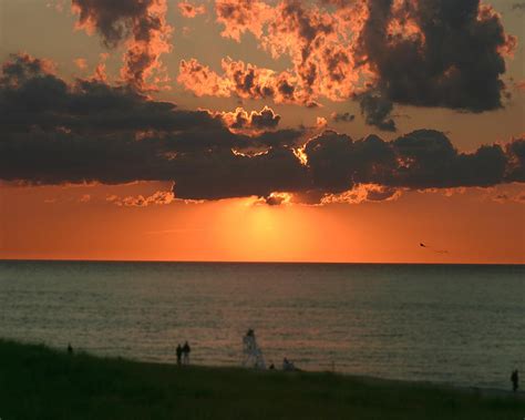 Sunset on race point beach Photograph by Jeff Folger