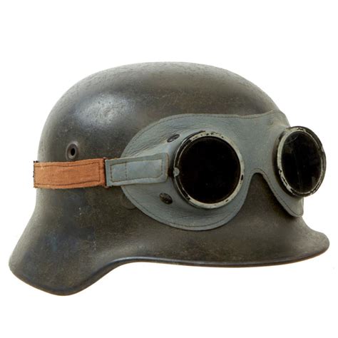 Original German WWII M40 Army Heer No Decal Helmet with 57cm Liner & U ...