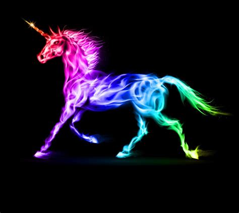 Glowing Unicorn Wallpapers - Wallpaper Cave