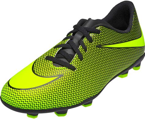 Nike Hypervenom Phatal II DF FG Mens Soccer Cleats Firm Ground White/Black/Total Orange/Volt ...