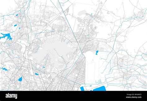 Rich detailed vector area map of Ecatepec, México, Mexico. Map template ...