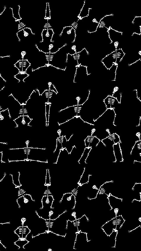 Halloween Skeleton Phone Wallpapers - Wallpaper Cave