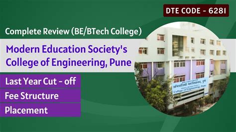 Modern College of Engineering Pune | MES College of Engineering Pune ...