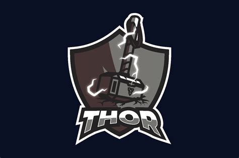 Thor Illustration Logo Graphic Vector Graphic by Alexandra143 ...