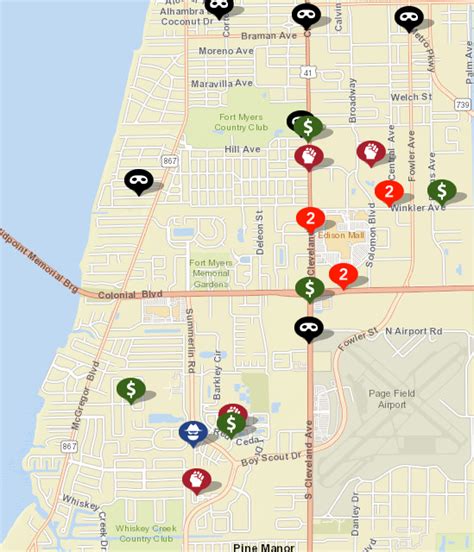 Crime mapping (Fort Myers Police Department) — Nextdoor — Nextdoor