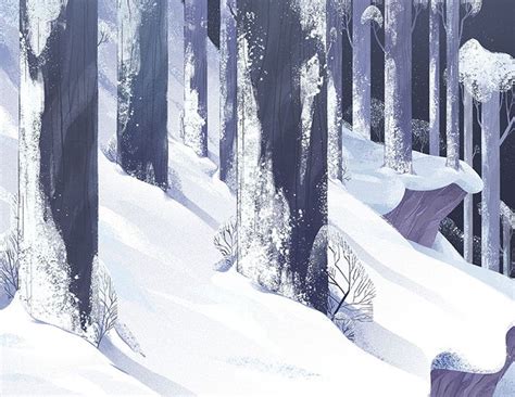 [最新] winter forest drawing 318294-Winter forest drawing background