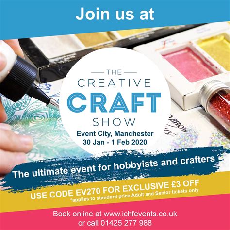 Win tickets to The Creative Craft Show Manchester + discount code ...