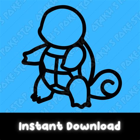 Squirtle With Pokeball Svg Squirtle Squad Pokemon Svg - vrogue.co