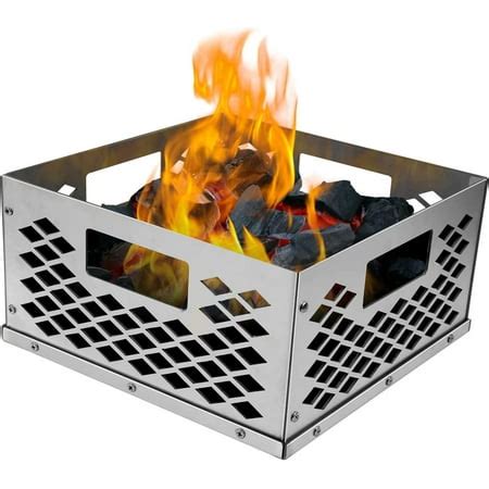 Stainless Steel Charcoal Firebox Grill Basket for Oklahoma Joe's Smoker ...