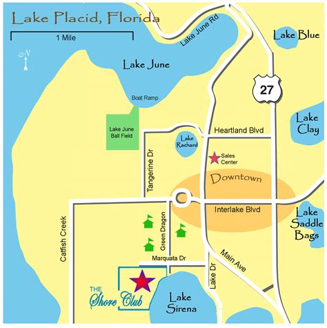 Lake Placide Town Map - Lake Placid FL • mappery