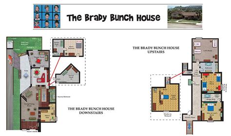 This reminded me of the Brady Bunch. The exterior of the house did not seem to