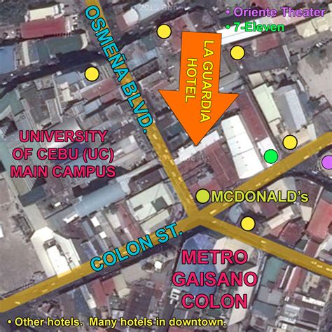 University Of Cebu Main Campus Map - Zip Code Map