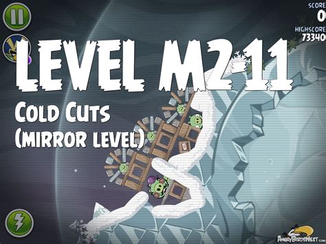 Angry Birds Space Cold Cuts Mirror Level M2-11 Walkthrough | AngryBirdsNest