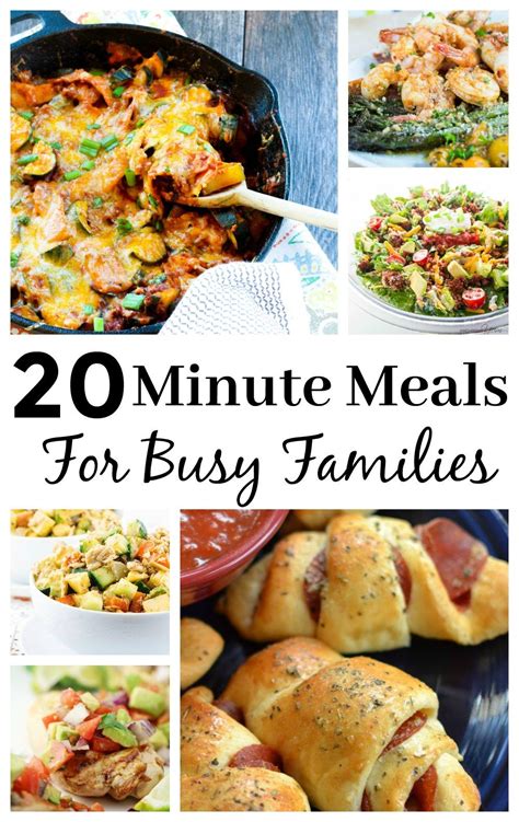 Awasome 20 Minute Dinner Options References - Recipe Central