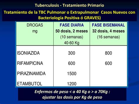 PPT - Tratamiento de la Tuberculosis PowerPoint Presentation, free download - ID:4761061