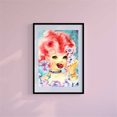 Jasmine - Wall Art Print. Limited-Edition design by Famous Rebel