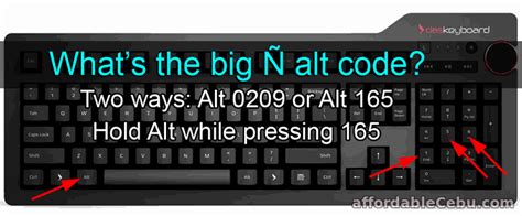 What's the big ñ alt code? - Computers, Tricks, Tips 30653