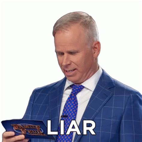 Liar Gerry Dee Sticker - Liar Gerry Dee Family Feud Canada - Discover & Share GIFs