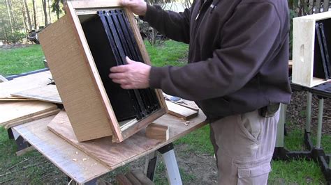 DIY Honey Bee Swarm Bait Hive Trap part 1 - YouTube