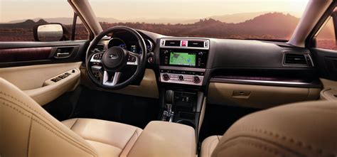 2015 Subaru Outback dashboard press shot