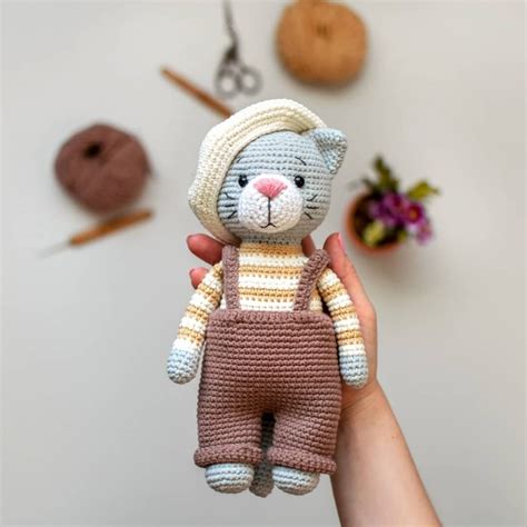 Cat Amigurumi Free Pattern Crochet Kitten Blogkb - Hobby Horizon Haven