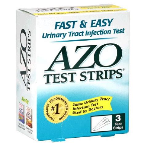 Blood Test Strip: AZO Test Strips, Urinary Tract Infection Test