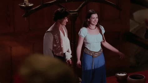 Trending GIF bow take a bow ella enchanted anne hathway Ella Enchanted ...